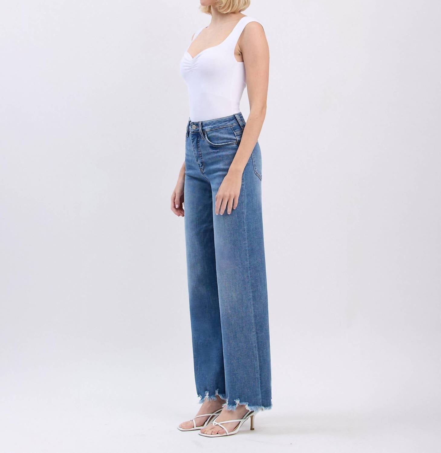 Lovervet - Alessia Tummy Control 90's High Rise Loose Jeans