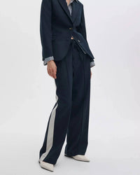 Rag & Bone - Siena Wool Side Stripe Pants