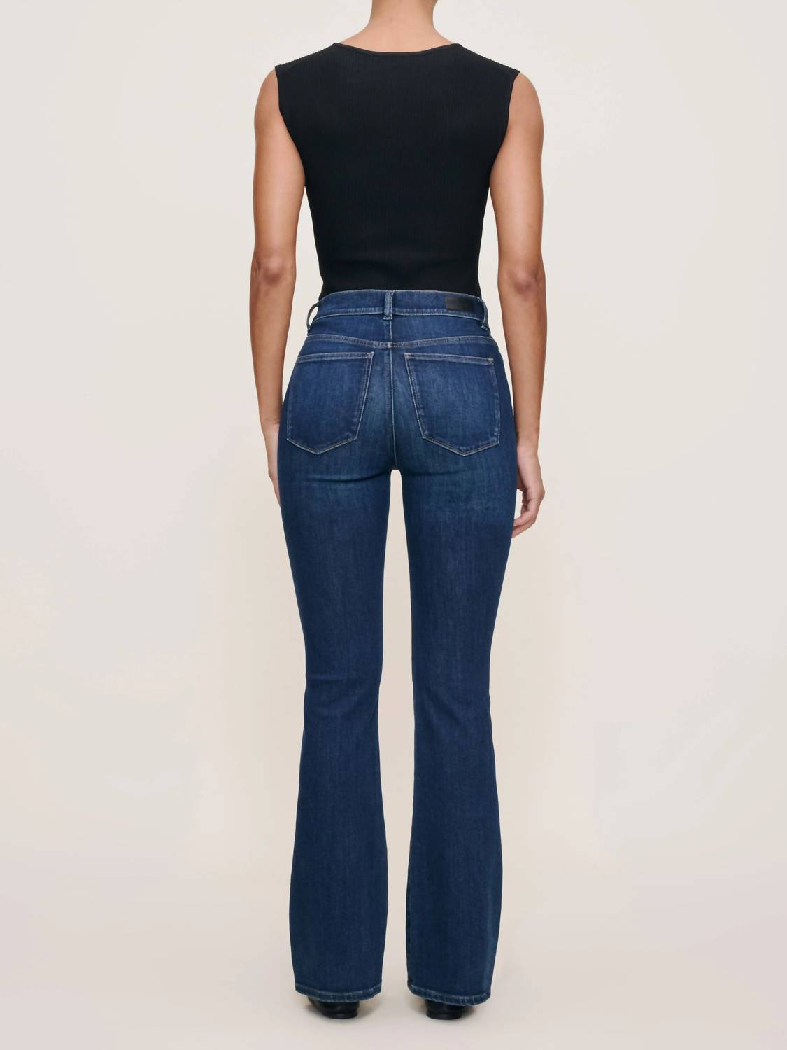 DL1961 - Women's Bridget High-rise Intasculpt 31.5" Boot Jeans in sea front - women's jeans - view 4