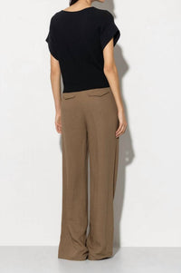 Luisa Cerano - Wide Leg Linen Pant
