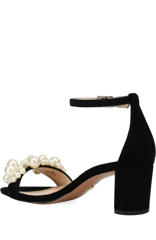 Pelle Moda - Women's Vacie Imitation Pearl Sandal