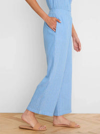 Nzt By Nic+Zoe - FAIRFIELD WIDE LEG GAUZE ANKLE PANT