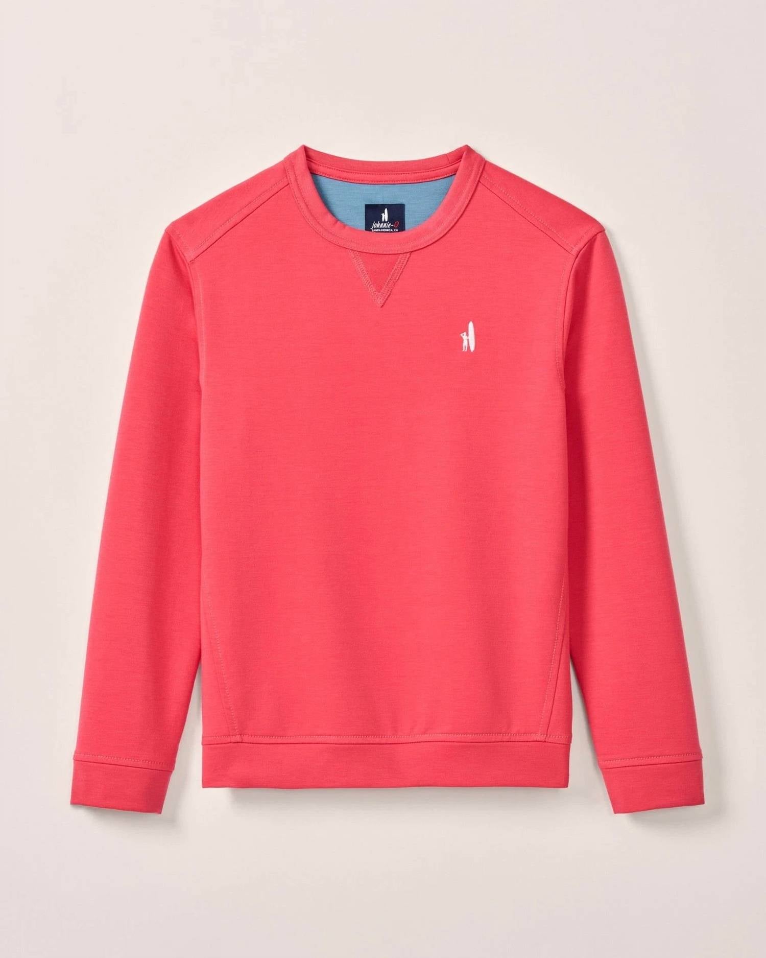 JOHNNIE-O Boy's Reilly Sweatshirt in lobster - kids' shirt