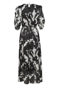 Kaffe - Kalifa Chiffon Half Sleeves Midi Dress