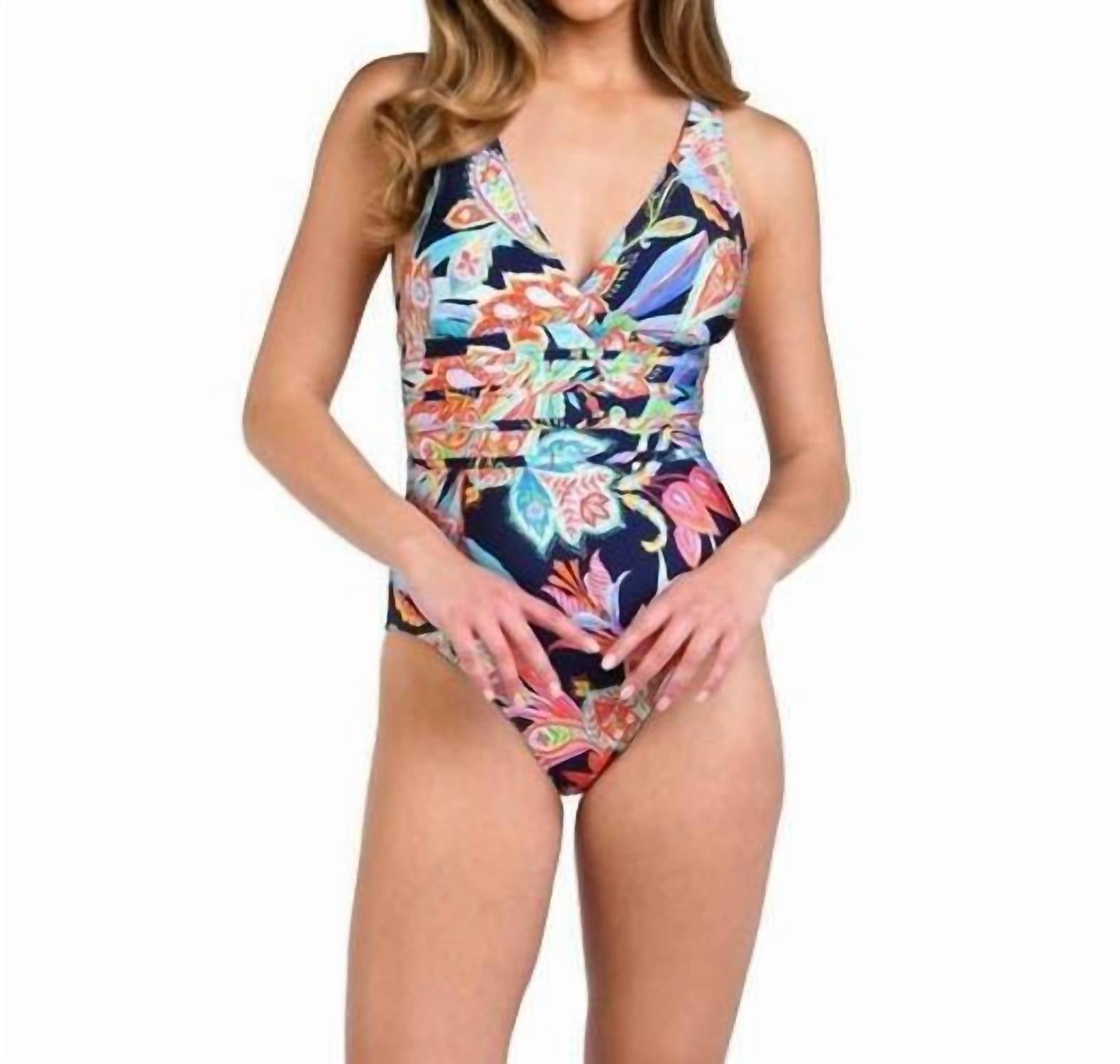 La Blanca - Women's Tropidelic Multi Strap Crossback One Piece