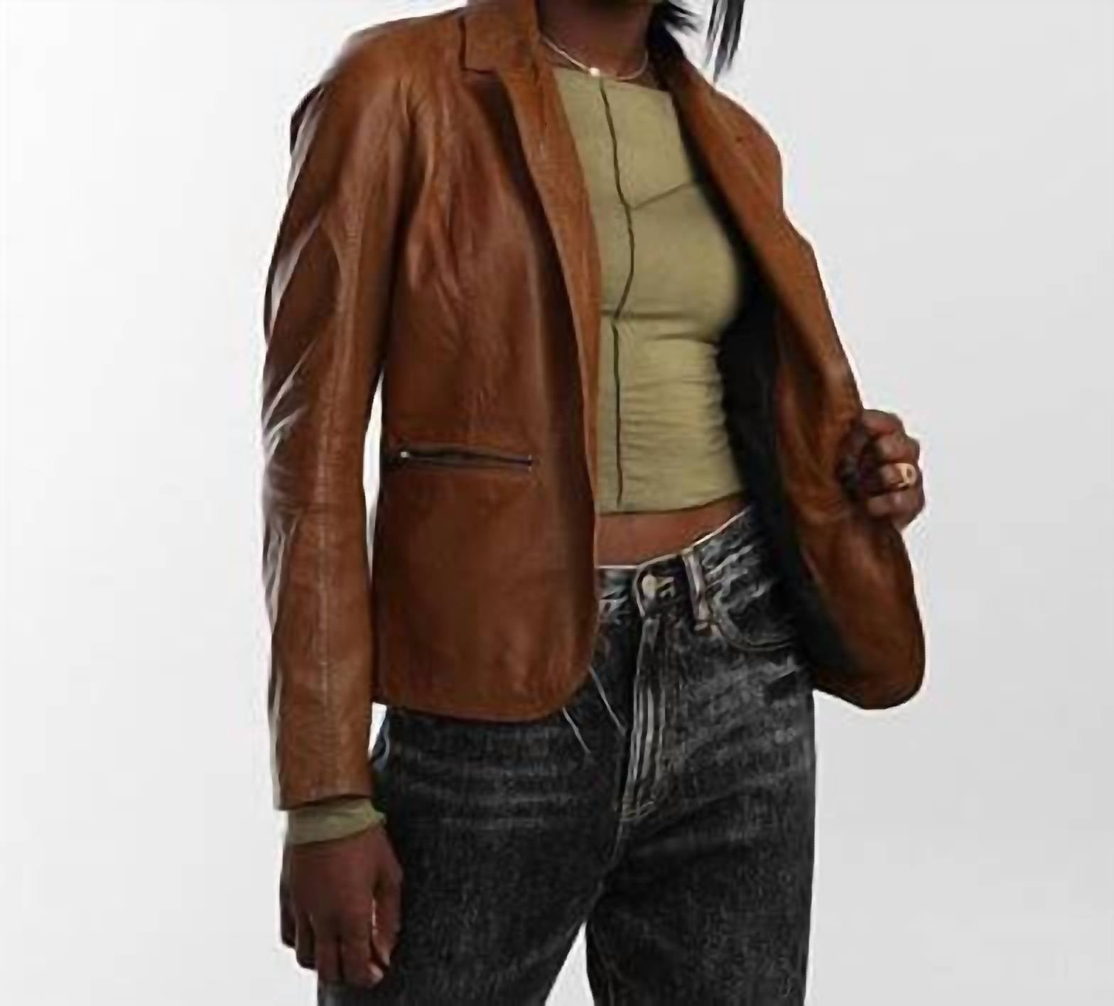 Mauritius - Amali Leather Jacket
