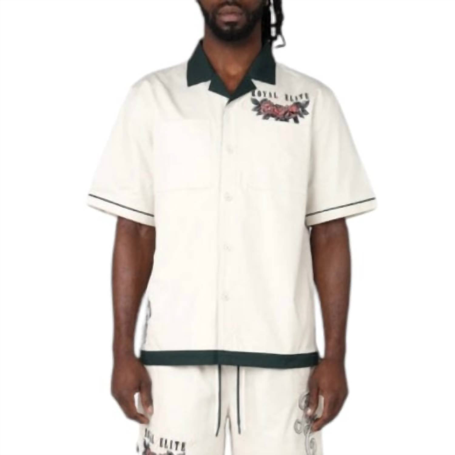 Smoke Rise - Boxy Country Club Short Sleeve Buttoned Down Set
