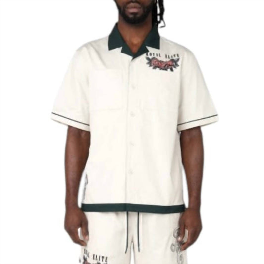 Smoke Rise - Boxy Country Club Short Sleeve Buttoned Down Set