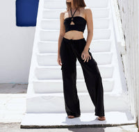 Blanco By Nature - Oversized Cargo Drawstring Pants
