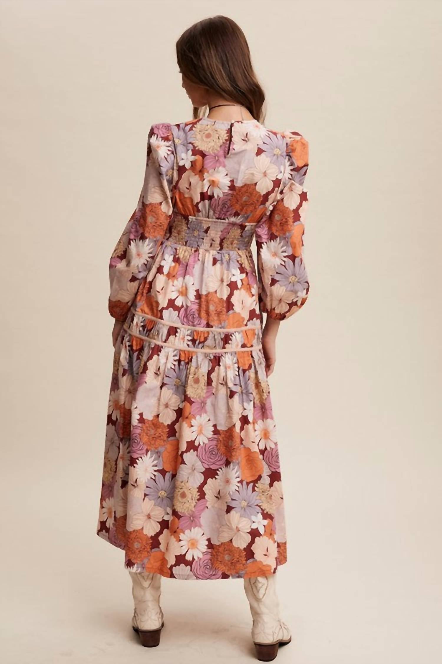 Listicle - Floral Maxi Dress