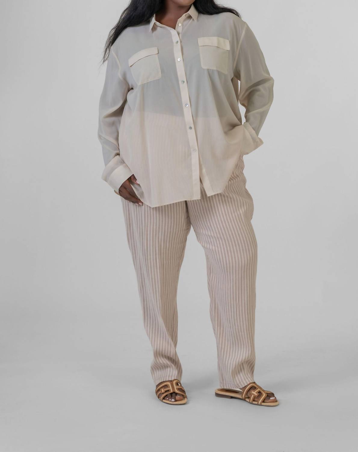 Nouvelle / Silk95Five - MONTE CARLO CHIFFON SHIRT
