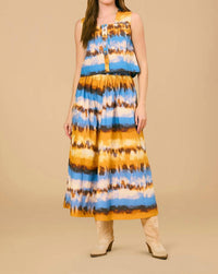 Olivia by Livro Kit Midi Skirt in golden ombre - women's skirt