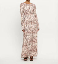 KIVARI Jersey Maxi Dress in simone - women's dress - view 4