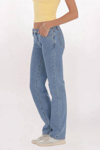Lucy In The Sky - Low Rise Straight Jeans