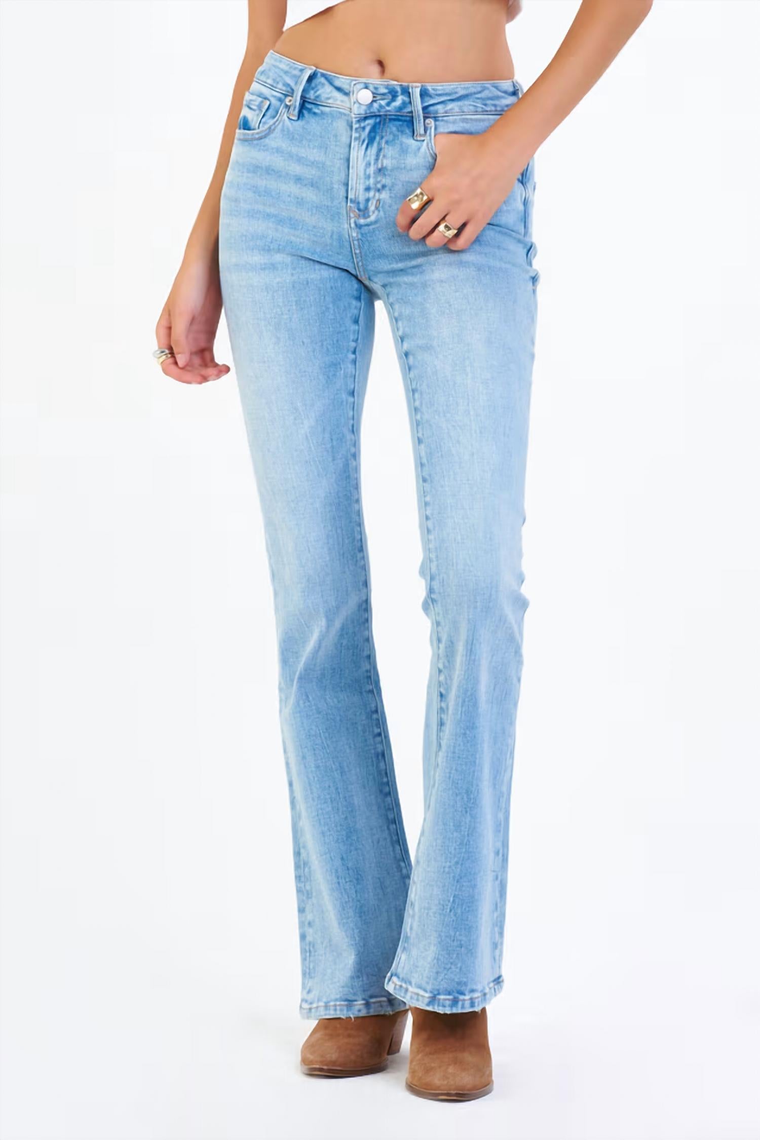 Dear John Denim - Rosa High Rise Flare Jeans
