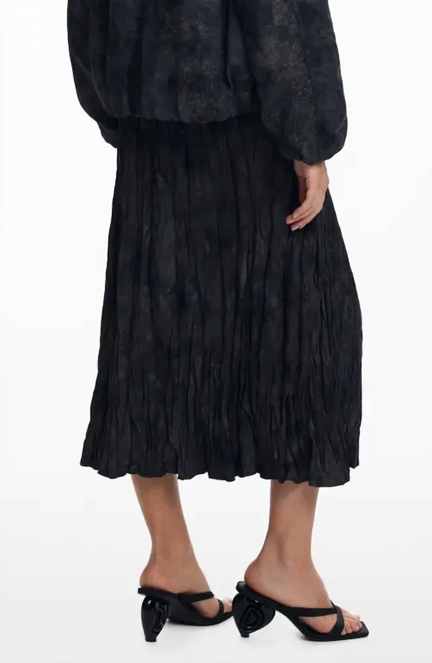 Desigual - Bordados Long Skirt