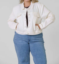 Good American - Committed To Fit Button Down Jacket - Plus