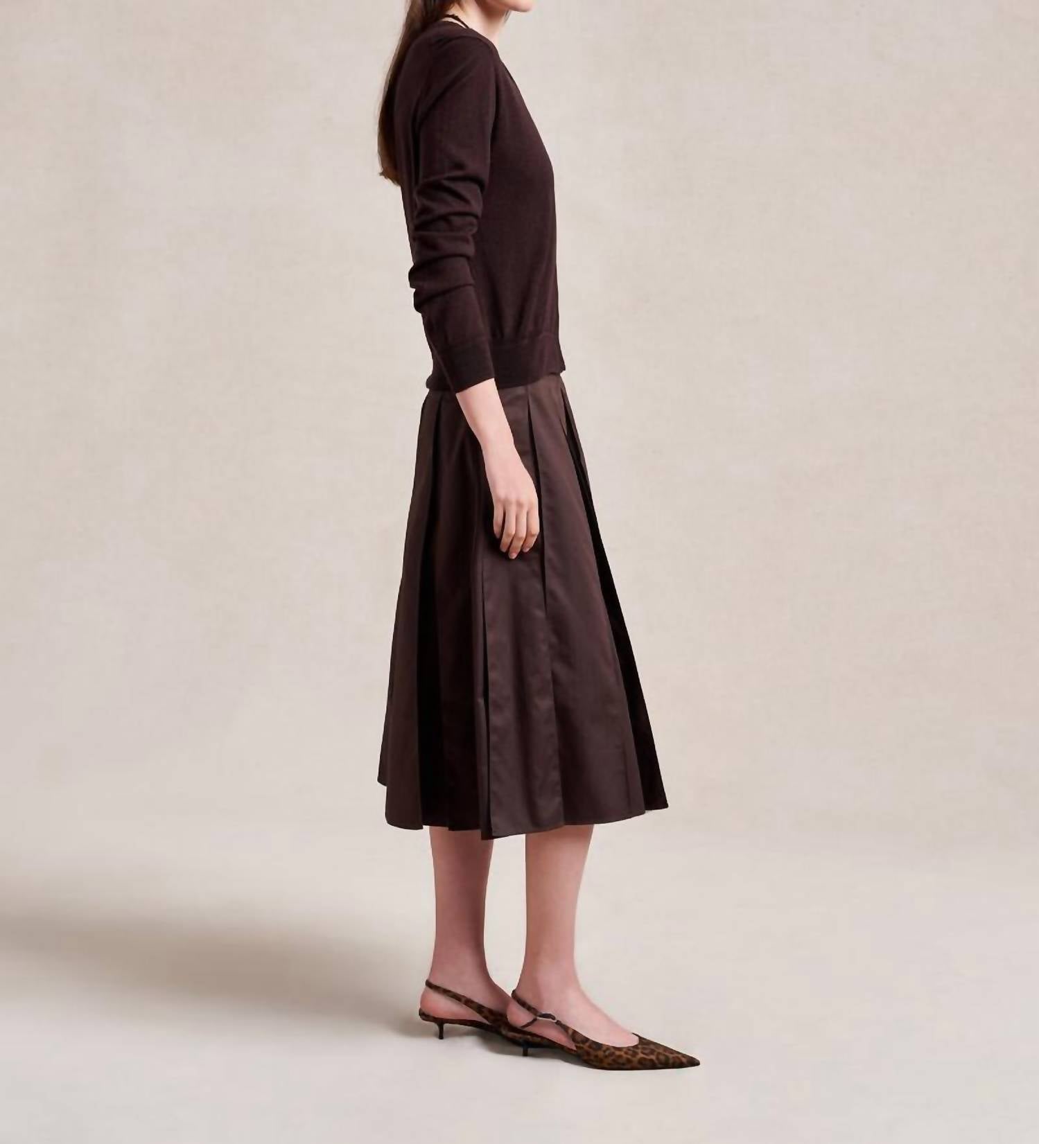 La Ligne Nyc - Cora Midi Skirt