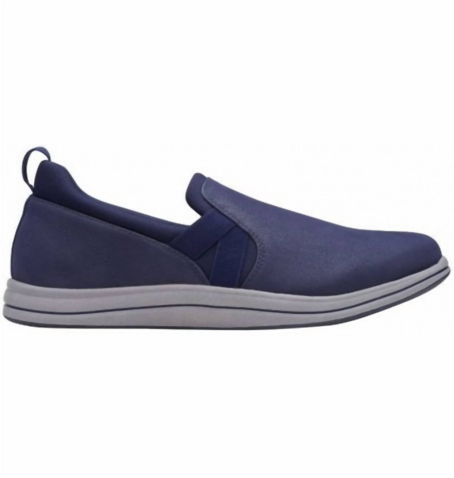 Clarks Women's Breeze Bali Shoes in navy - women's sneaker