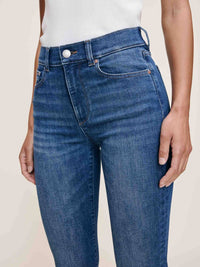 Dl1961 - Women'S - Mara Straight Mid Rise Instasculpt Ankle Jeans