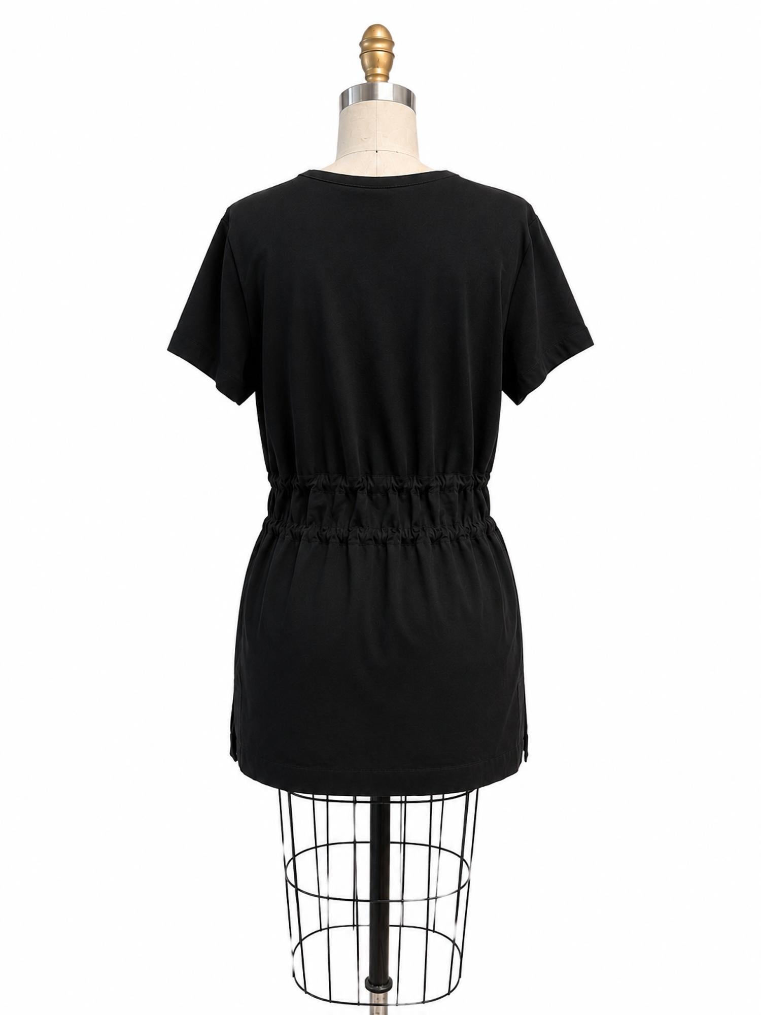 Pier Antonio Gaspari - Drawstring Short Sleeve T-shirt