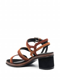 Salvatore Ferragamo - Women's Two-Tone Leather Sandal