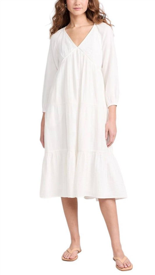 Faherty - DREAM COTTON GAUZE SIRENE DRESS