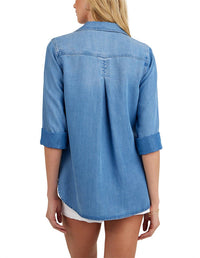 Bella Dahl - Shirt Tail Button Down Top