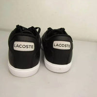 LACOSTE Women's Grad Vulc 120 Casual Flat Round Toe Low-rise Sneakers in black white - women's sneaker - view 4