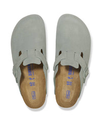 Birkenstock - Unisex Boston Soft Footbed Suede Leather Narrow Fit Clogs