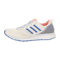adidas Women's Adizero Tempo 9 Running Shoes in hi res orange hi res blue - women's shoe - alternate view
