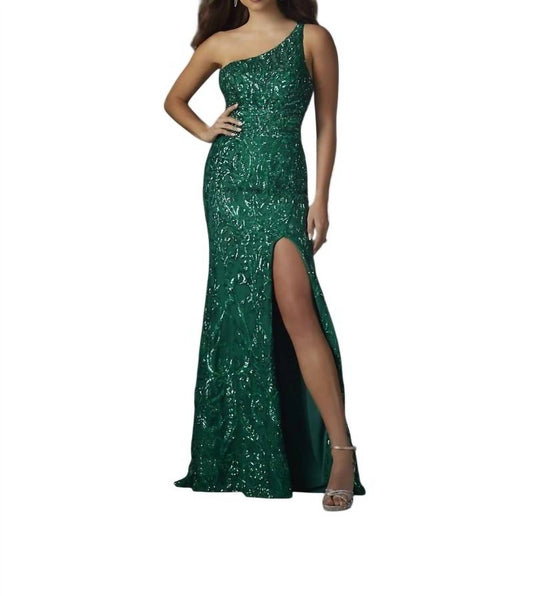 Morilee - Dazzling Patterned Sequin Dress