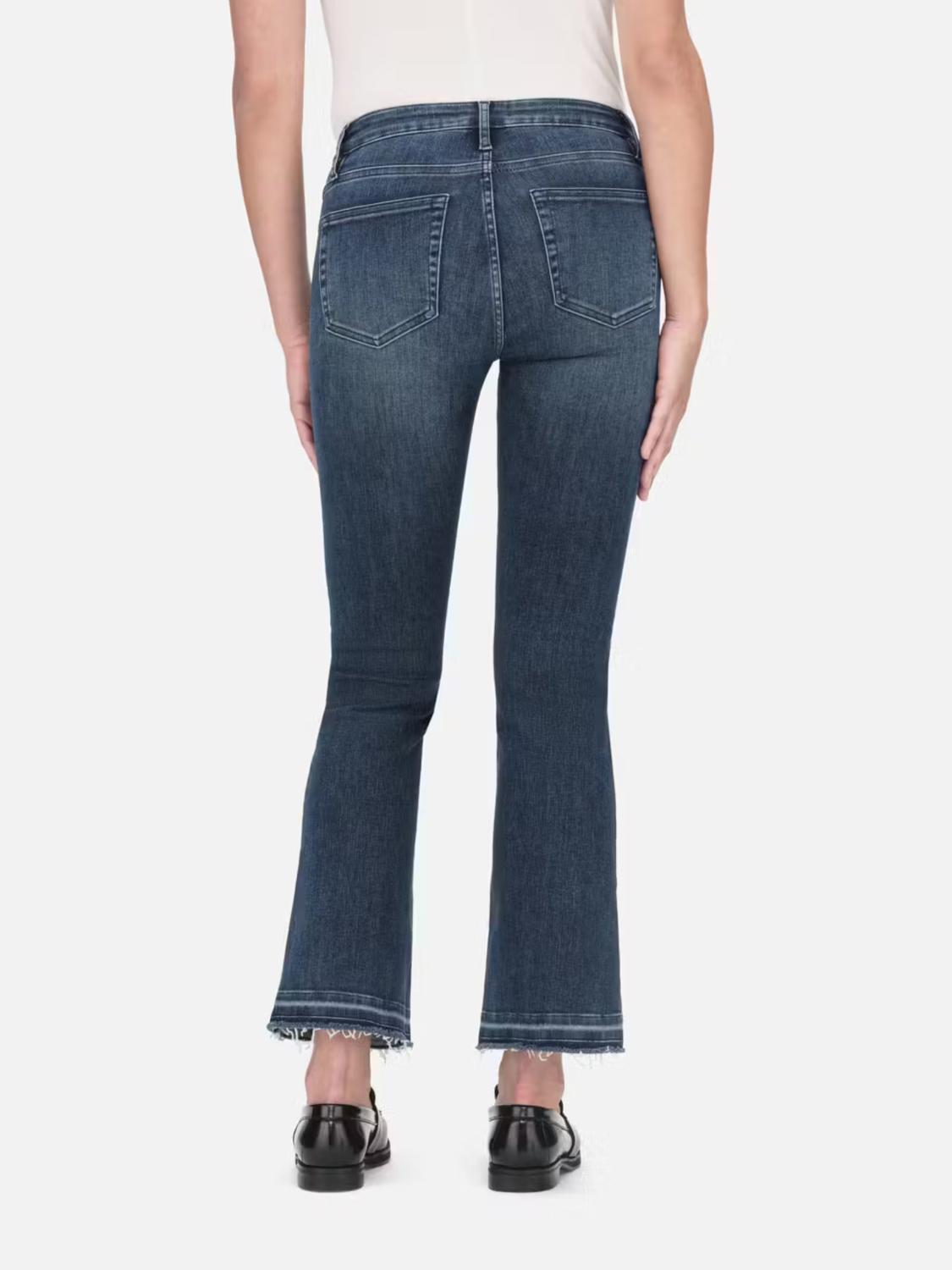 FRAME Women's Le High Skinny Jean in moonstone - women's jeans - detail view