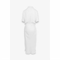 Naked Zebra - Women's Button Up Midi Shirt Dress