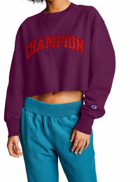 Champion - Vintage Wash Reverse Weave Cropped Sweatshirt