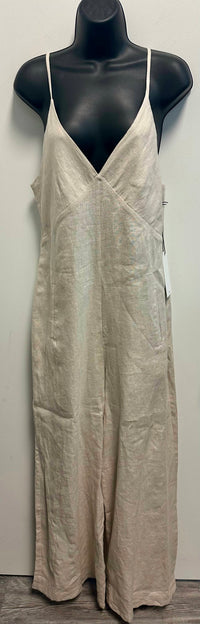 Rivet Utility - Women's Foxy Wide Leg Linen Jumpsuit