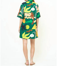 Oliphant - Collared Shirt Mini Dress