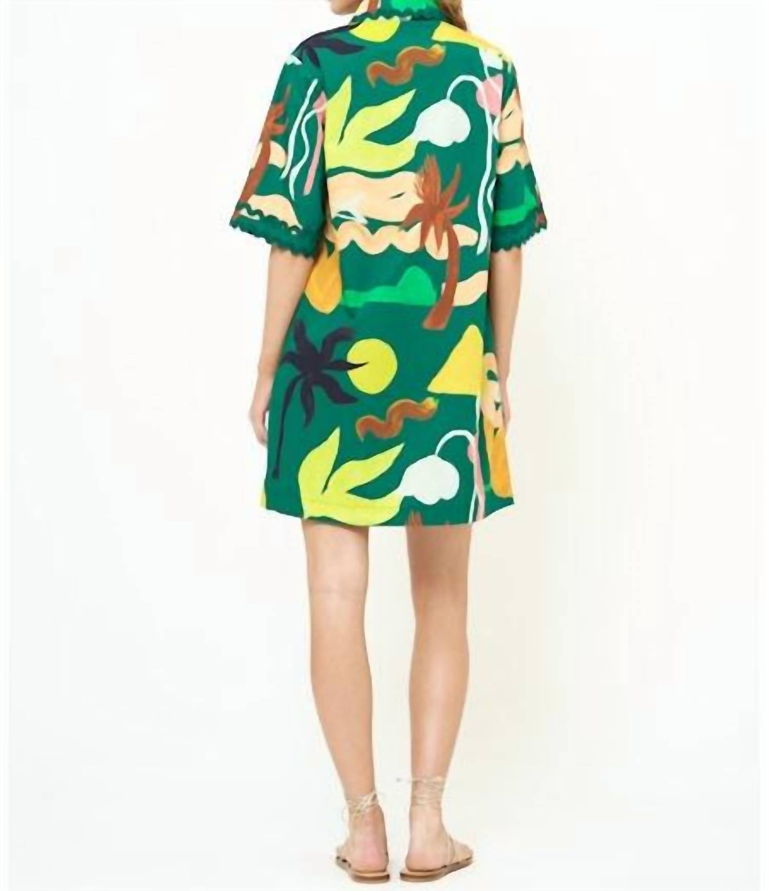 Oliphant - Collared Shirt Mini Dress