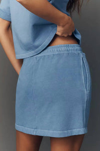 Sundry - Vintage Terry Mini Skirt