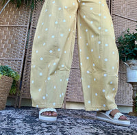 Peach Love - Build Me Up Buttercup Gypsy Fit Dotted Pants