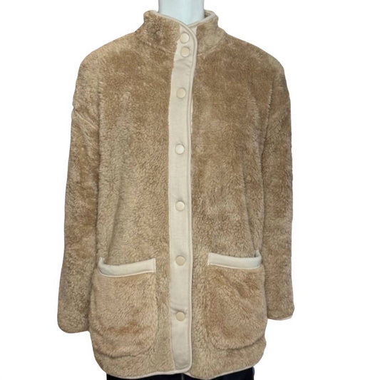 Workshop By Republic - Women's Faux Fur Teddy Sherpa Jacket