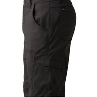 prAna Women's Stretch Zion Convertible Pant in charcoal - women's pants - detail view
