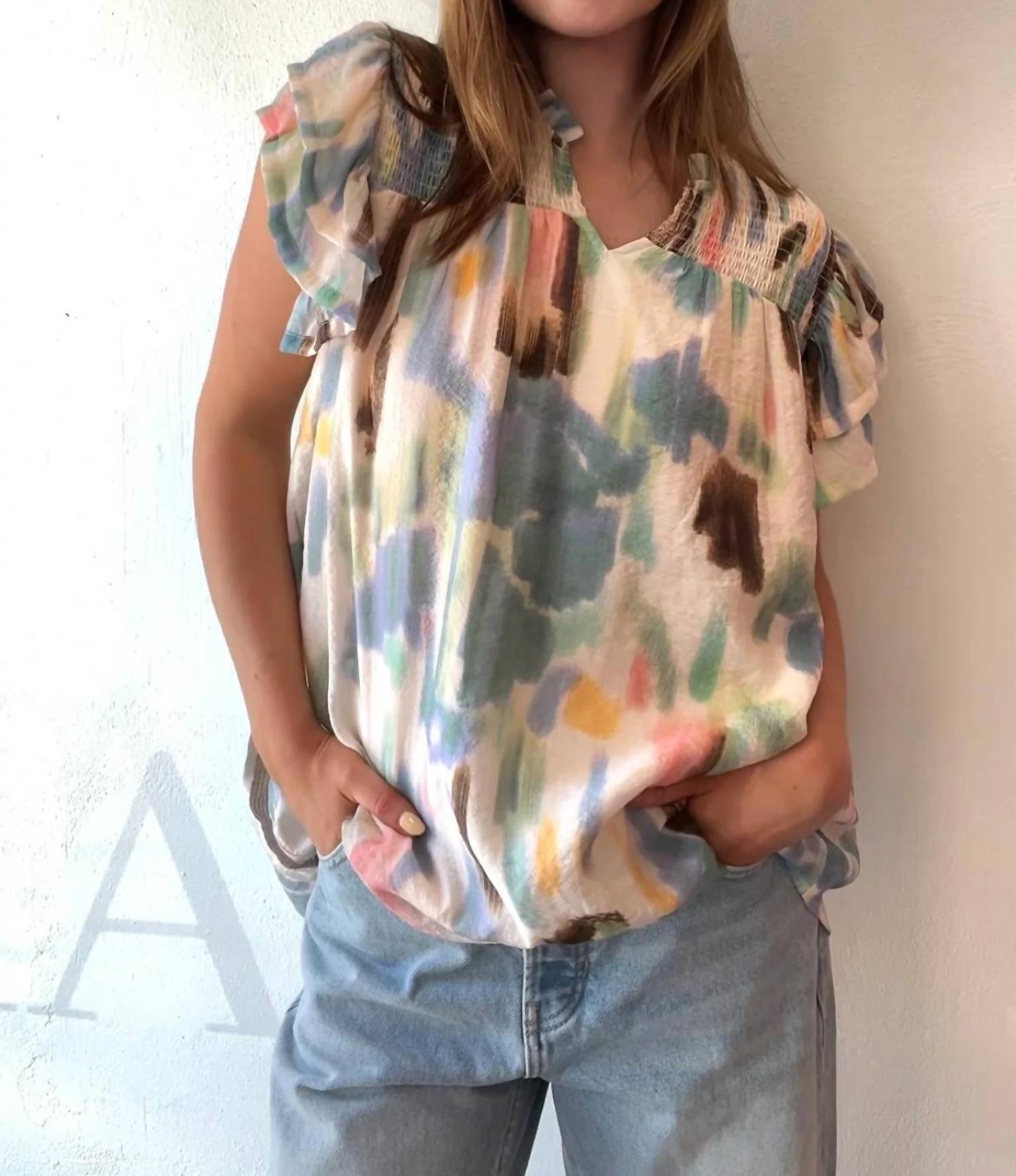 Gigio - Watercolor Blouse