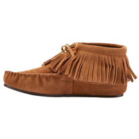 Lamo Women's Ava Moccasin Boots in chestnut - women's shoe - alternate view