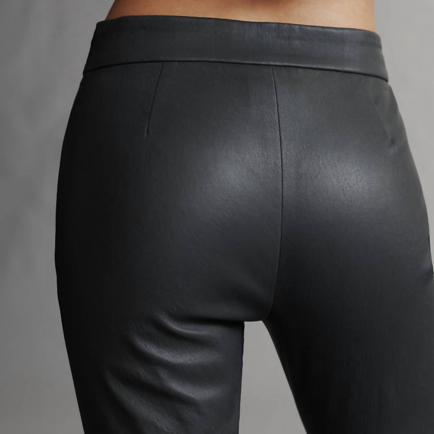 TWP Skinny Love Boot Cut Pants in black oyster - women's pants - view 5