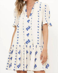 Oliphant - Smocked Drop Mini Dress