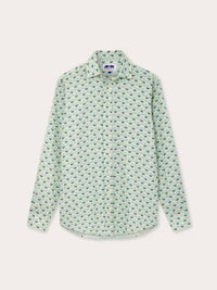 Lover Brand Fashion Men's Abaco Linen Shirt in palm sugar - men's shirt