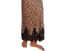 never fully dressed Maeva Lace Midi Skirt in leopard - women's skirt