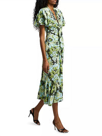 Cinq A Sept - Damask Peeta Dress