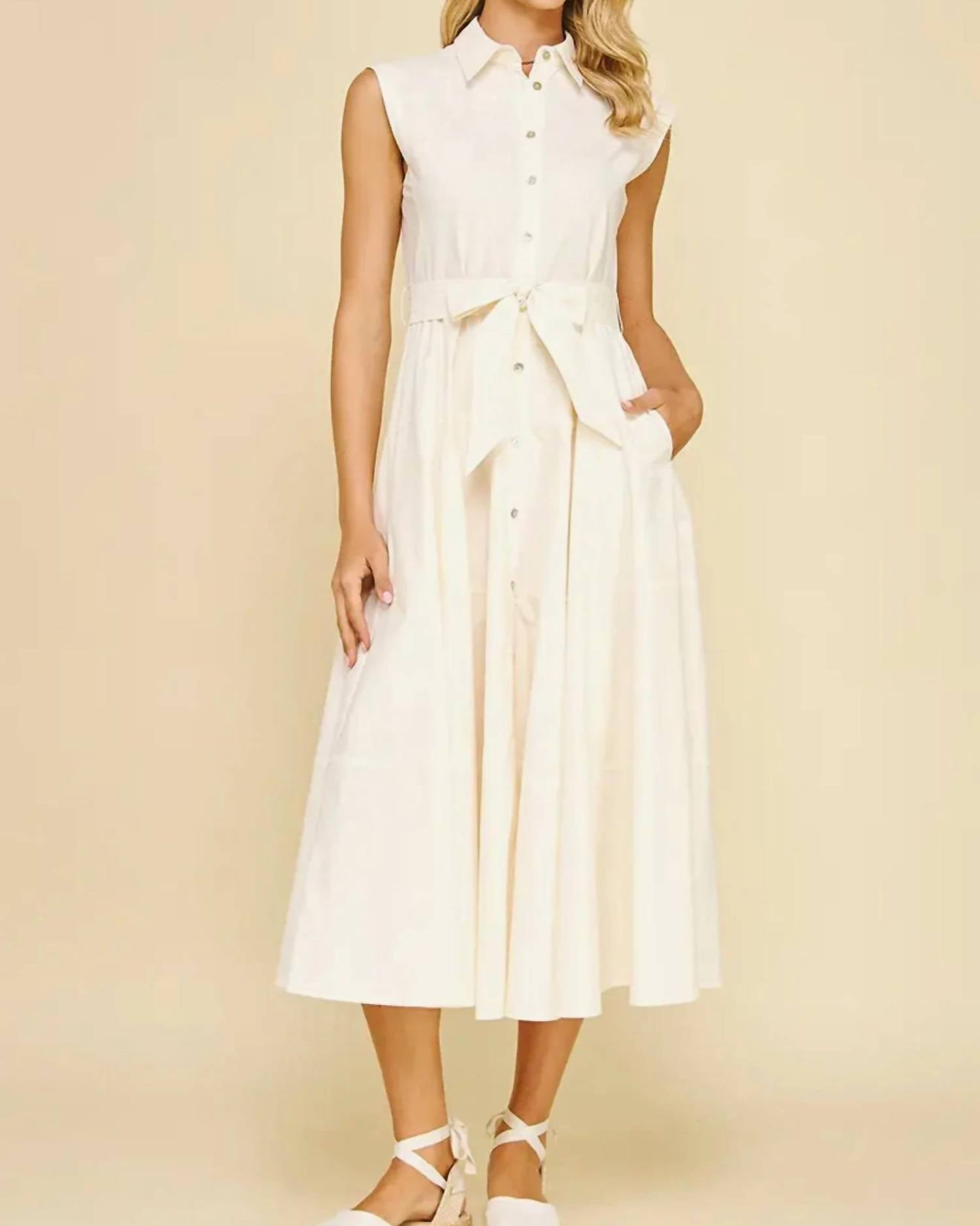 Pinch - Bailee Button Down Dress
